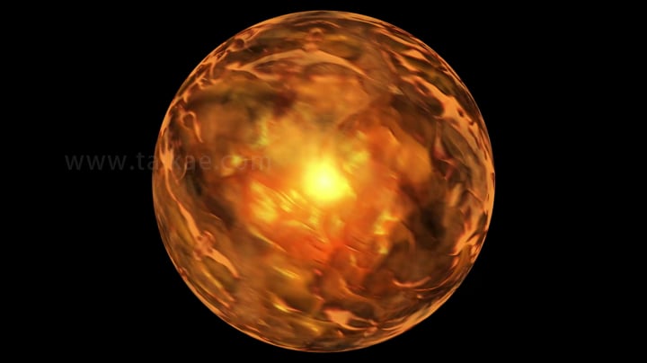 橙色能量球