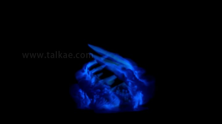 蓝色魔法盘旋上升-1