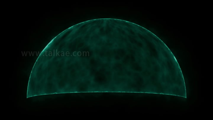 绿色魔力能量保护罩-2