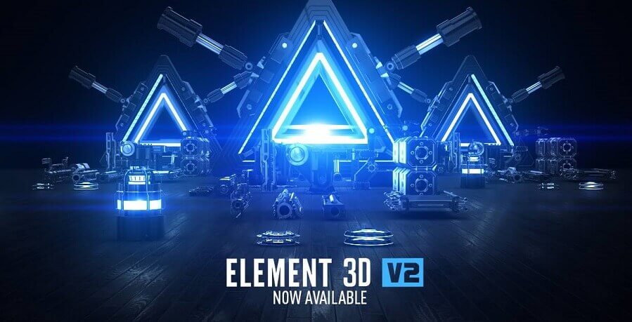 AE插件-Element 3D v2.2.3+20GB E3D材质模型合集包+材质路径修改器