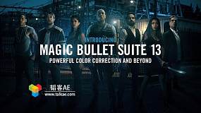 AE/PR调色插件：Red Giant Magic Bullet Suite v13.0.11 WIN/MAC