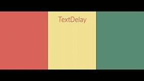 AE插件：TextDelay v1.5.2 快速制作文字延迟动画效果AE插件