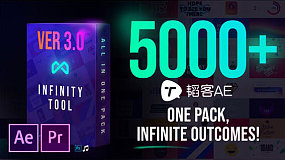 Motion Factory素材包-Infinity Tool v3.0 5000+文字图形动画模板