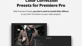 45个PR调色预设-PixFlow Color Correction