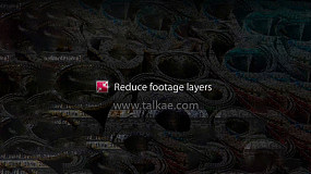 AE脚本-Reduce Footage Layers v1.23 快速清除时间线上未使用的素材图层