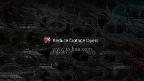 AE脚本-Reduce Footage Layers v1.23 快速清除时间线上未使用的素材图层