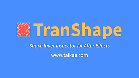 AE脚本-TranShape v1.9  形状图层属性控制+使用教程