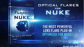 VideoCopilot出品镜头光晕光斑灯光效果插件 Optical Flares v1.0.86+灯光预设-Nuke 插件