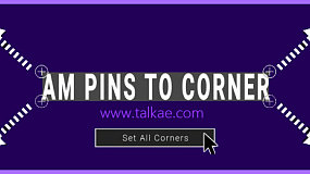 AE脚本-AM Pins To Corner V1.0 图层边角定位