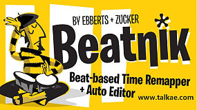 AE脚本-Aescripts Beatnik v1.0.1 音乐节奏节拍卡点时间重映射自动剪辑