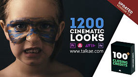 Cinematic Looks LUTs Presets Pack v7 1200种电影级ffx调色预设