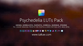 IWLTBAP - Psychedelia v3 LUTS - 73个LUTs调色预设