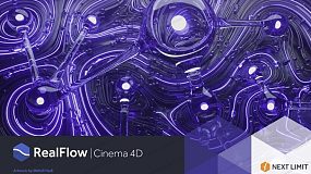 C4D插件-NextLimit RealFlow C4D 3.2.3 R23-R24 C4D流体模拟插件