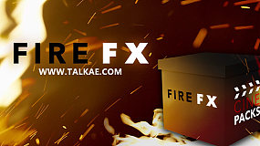CinePacks Fire FX 火焰燃烧火星粒子爆炸4K视频素材