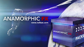 Cinepacks Anamorphic FX 镜头光斑耀斑炫光特效视频素材