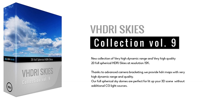 Hdr高品质高动态范围环境贴图hdri Skies Vhdri Skies Pack 9 韬客ae