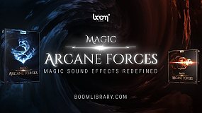 魔法冲击波能量打斗场面音效素材 BoomLibrary Magic Arcane Forces