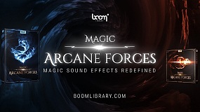 魔法冲击波能量打斗场面音效素材 BoomLibrary Magic Arcane Forces