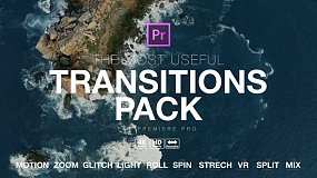 300个PR转场过渡效果预设 The Most Useful Transitions Pack + 使用教程