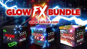 手绘MG光效动画转场过渡视频素材 CinePacks Glow FX Bundle