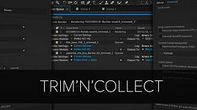 Trim N Collect v1.5 AE项目整理打包归档脚本工具
