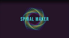 Spiral Maker v1.0.1 螺旋图案动画快速生成AE脚本