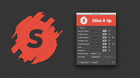 AE脚本-Slice it Up v2.1 图层随机切片分割动画