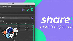 ShareIO v1.10 for Cinema 4D C4D即时材质对象共享分享插件