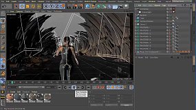 C4D插件 Nitro4d-NitroQuickRender C4D快速预览实时查看插件