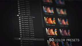 Pr预设-50 Color Presets Ultimate Pack 50组电影调色预设终极包