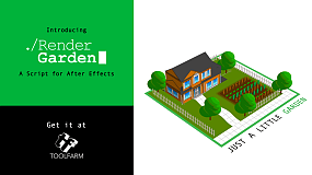 AE脚本-RenderGarden v1.2 AE多线程联机渲染输出脚本