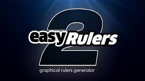 AE插件-easyRulers v2.01 快速创建科技感刻度标尺图形动画脚本