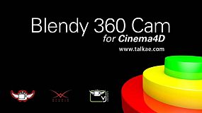 C4D插件-Blendy 360 Cam v2.3 For C4D R25 三维全景摄像机插件