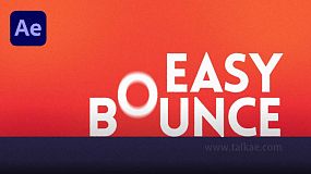 AE脚本-Easy Bounce Pro v1.0.0 MG动画弹跳动画脚本专业版