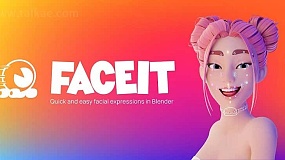 Blender插件-Faceit V2.3.8 手机人像面部动作捕捉工具