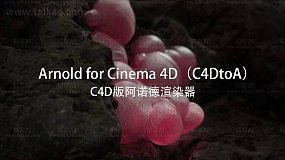 C4D插件-Arnold SolidAngle C4DtoA 4.5.1.3 Win R21-2023 阿诺德渲染器