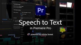 PR语音转字幕转换插件 Speech to Text for Premiere Pro 2022 Win破解版