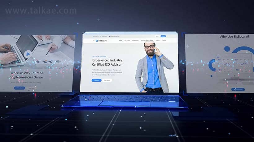 AE模板-Digital Technology 数字科技互联网公司智能技术企业宣传片