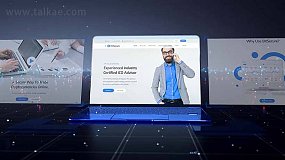 AE模板-Digital Technology 数字科技互联网公司智能技术企业宣传片