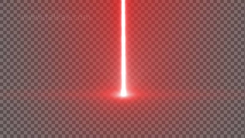 红色激光剑激光束特效合成素材4