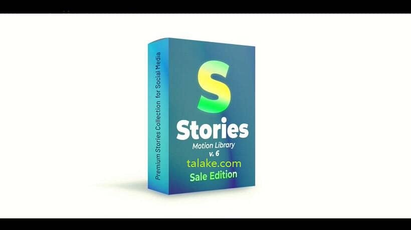 AE模板-Lnstagram Stories Pack V6 多用途竖屏时尚小视频宣传手机海报