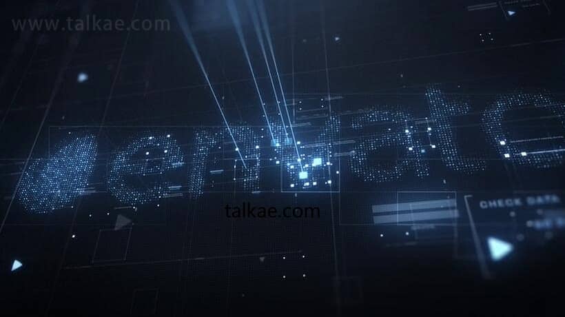 AE模板-Reconstructing Logo 激光光束重建科技感logo演绎