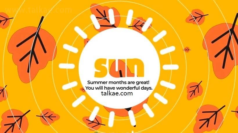 AE模板-Summer Titles 夏日主题卡通标题海报设计动画