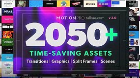 PR模板-Motion Pro All-In-One V2 2050个字幕条标题图形排版设计特效预设