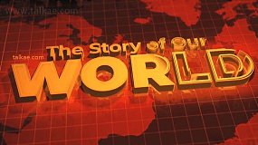 AE模板-Storyline World 世界地图时间线定点历史事件展示片头