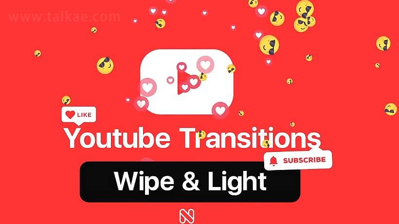 PR模板-YTB Transitions 300个网络社交媒体包装转场过渡动画