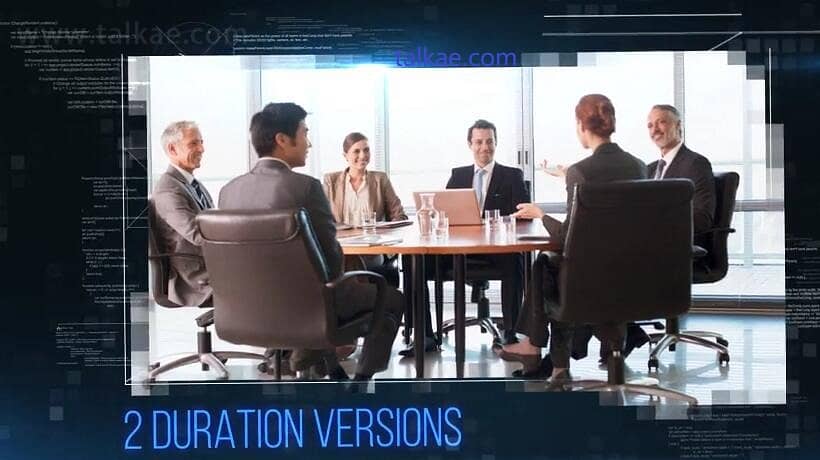 AE模板-Digital Hi-Tech Presentation 科技感企业商务图文展示宣传介绍