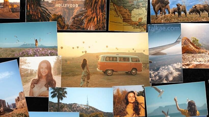 AE模板-Multi Photo Logo 照片拼贴logo演绎开场片头