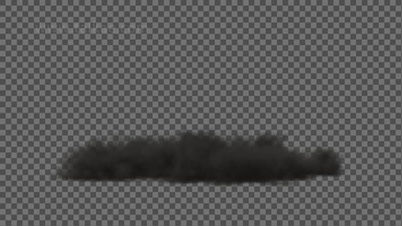 爆炸爆破黑色烟雾8