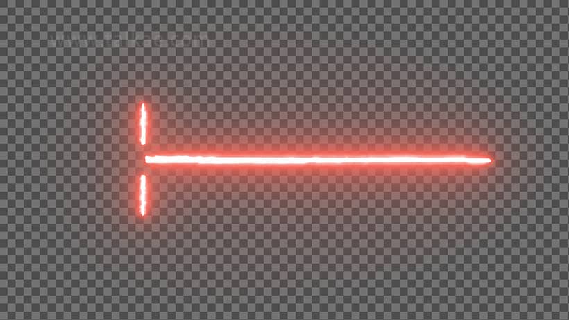 红色激光剑激光束特效合成素材9